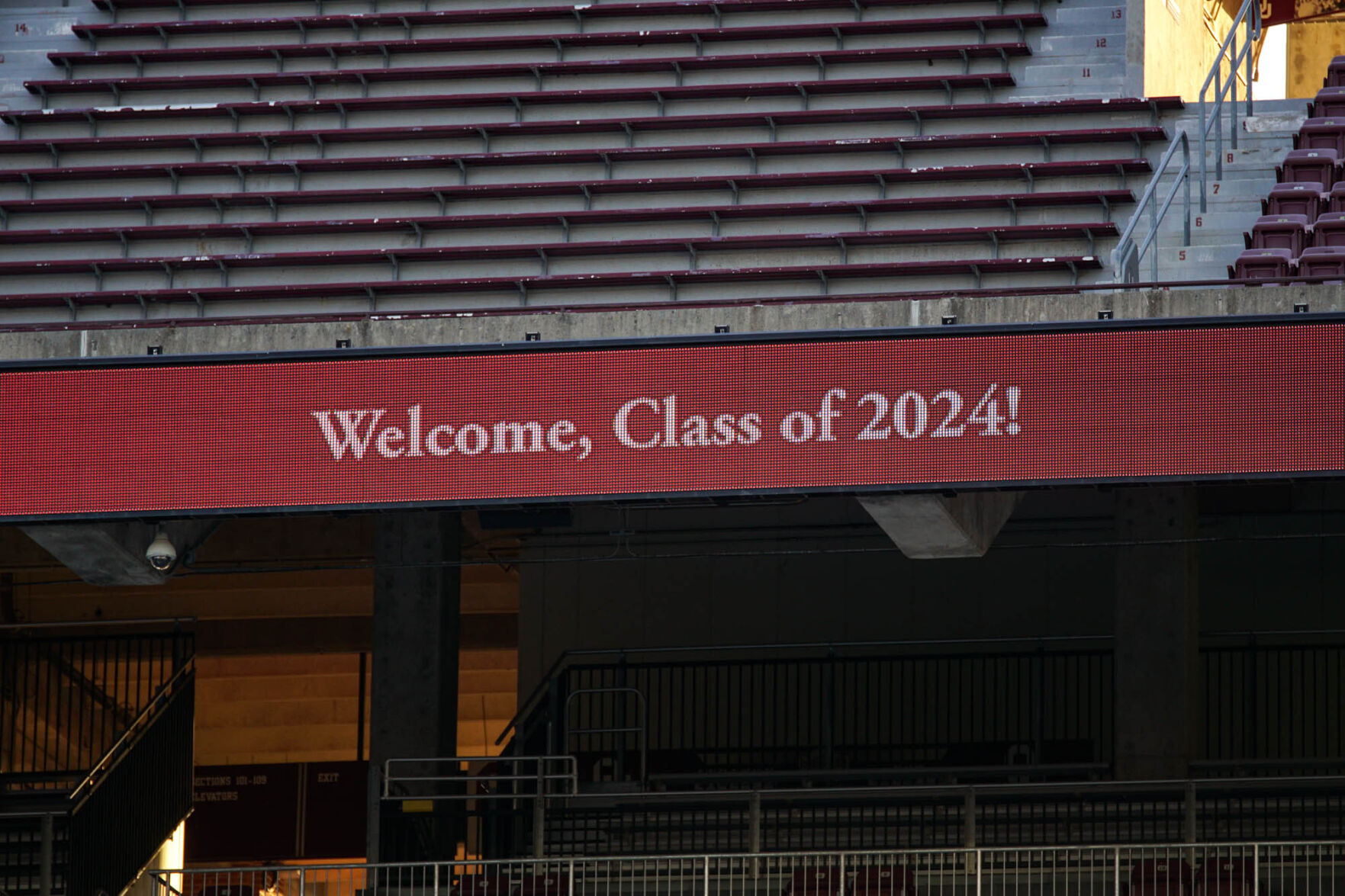Welcome sign